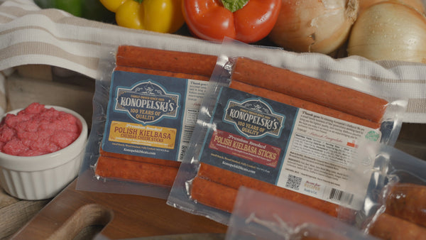 2 Packs of Kielbasa Snack Sticks (Variety)
