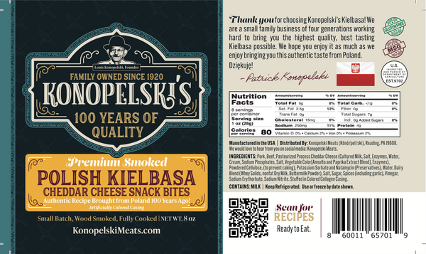 Kielbasa Snack Bites Variety